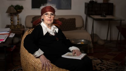 Elizabeth Wittlin Lipton en su casa de Lavapies, Madrid.