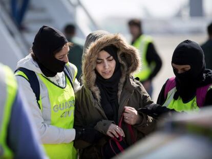 La dona detinguda a l'Aeroport del Prat.