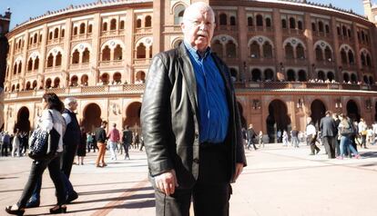 Bruno Kammerer, en la explanada de la plaza de Las Ventas