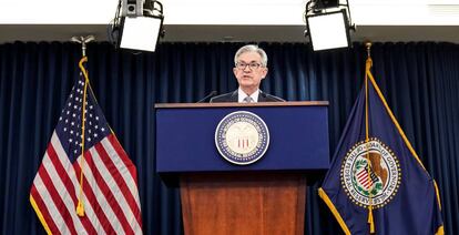 El presidente de la Reserva Federal de Estados Unidos, Jerome Powell.