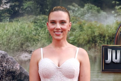 Scarlett Johansson en el estreno de 'Jurassic World: El renacer', el 23 de junio de 2025 en Nueva York.