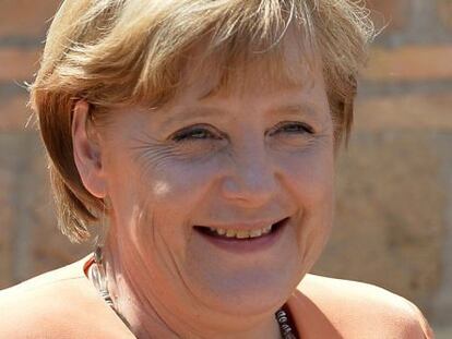Angela Merkel el pasado 4 de julio.