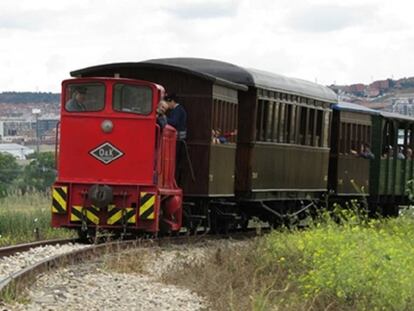 La locomotora 'O&K'.