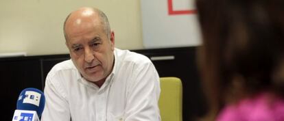 Raúl Arza, secretario general de UGT Euskadi, este miércoles. 
