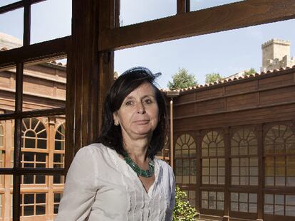 María Emilia Casas, en la Casa do Viño de Monforte.