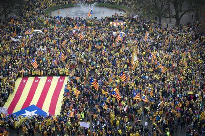 Demonstrators in Brussels on Thursday.