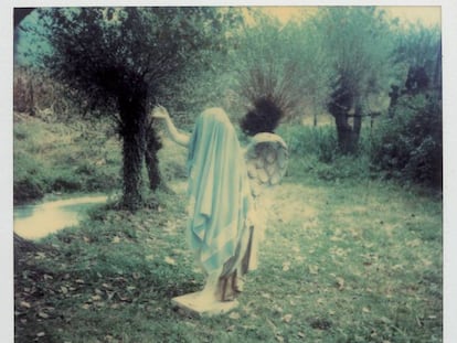 Una fotografía que Andrei Tarkovski tomó durante el rodaje de 'Nostalgia', en octubre de 1982.