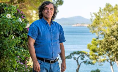 El escritor rumano Mircea Cartarescu, poeta, novelista y crítico literario, el pasado septiembre.