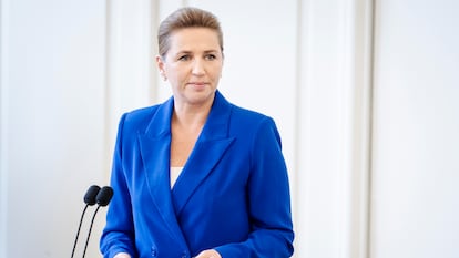 La primera ministra danesa, Mette Frederiksen, en junio de 2024.