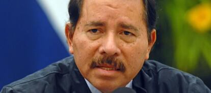 El presidente de Nicaragua, Daniel Ortega. 