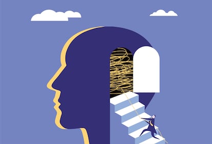 Ilustración sobre el olvido.