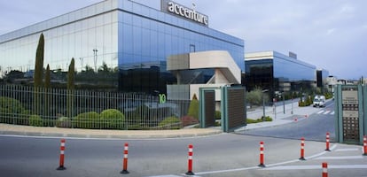 Sede de Accenture en el parque empresarial de La Finca en Pozuelo (Madrid).