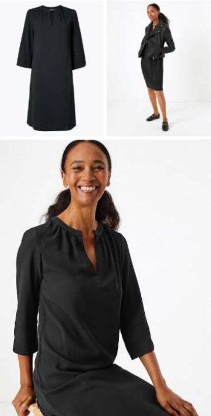 Uno de los vestidos diseñado por Meghan Markle para Smart Works que ha sacado a la venta Marks & Spencer.