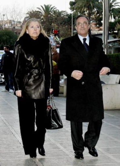 Pitina y Florentino, en una imagen de 2005.