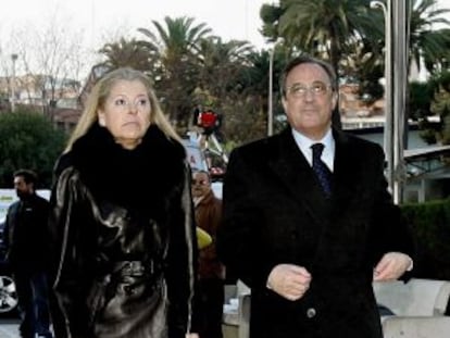 Pitina y Florentino, en una imagen de 2005.