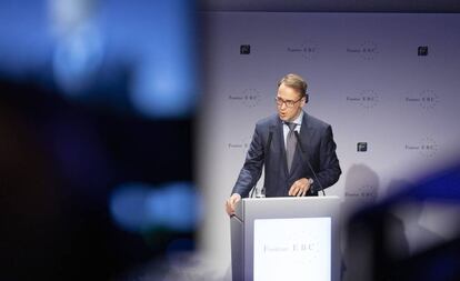 Jens Weidmann, presidente del Bundesbank, en una imagen de archivo. 