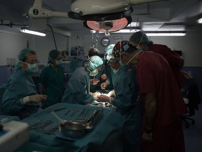 Imagen de archivo de un quirófano del hospital de La Paz, en Madrid.
