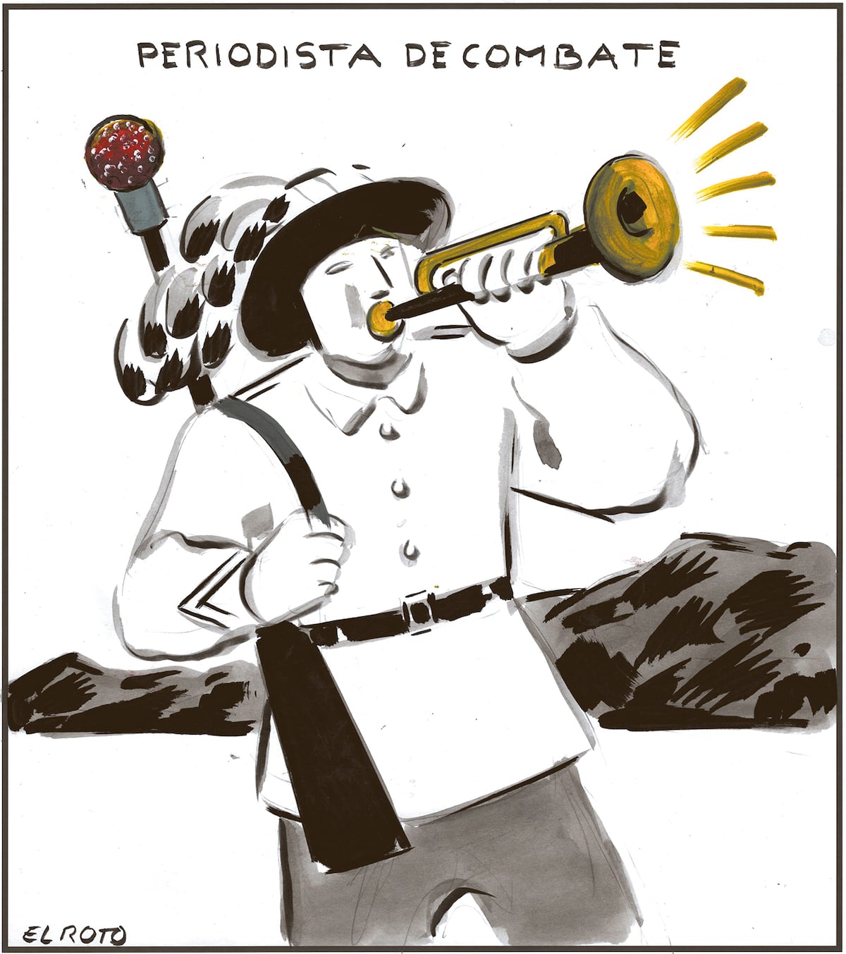 El Roto: periodismo y guerra