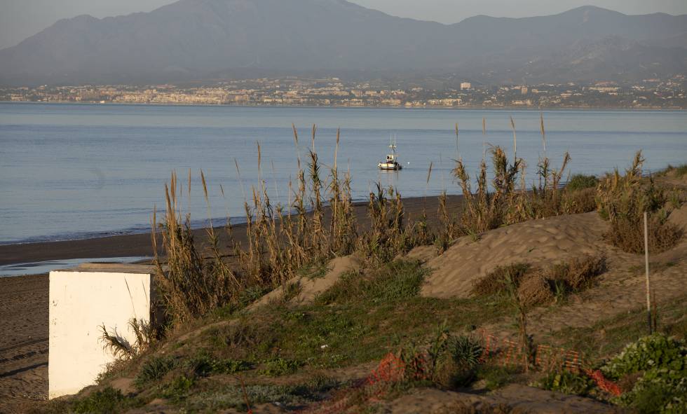 Frente de playa en Marbella (Málaga) en los que el grupo Platinum Estates prevé construir un resort con un hotel de 186 habitaciones y 170 viviendas de lujo