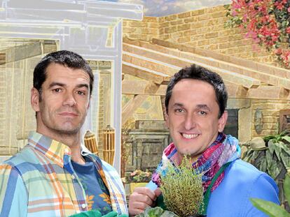 Toni Cantó y Javier Tolosa, en<i> Vida loca. </i>
