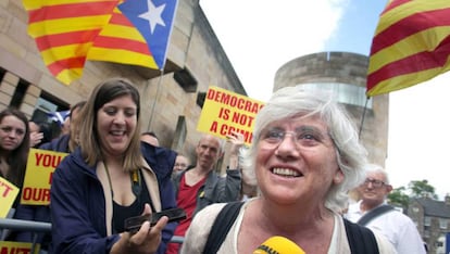 Clara Ponsatí, el pasado mes de noviembre en Edimburgo.