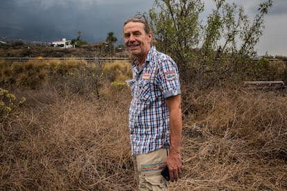 Oliver, an engineer from Berlin who is visiting La Palma.