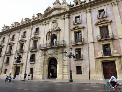 La sede del Tribunal Superior de Justicia de la Comunidad Valenciana. 