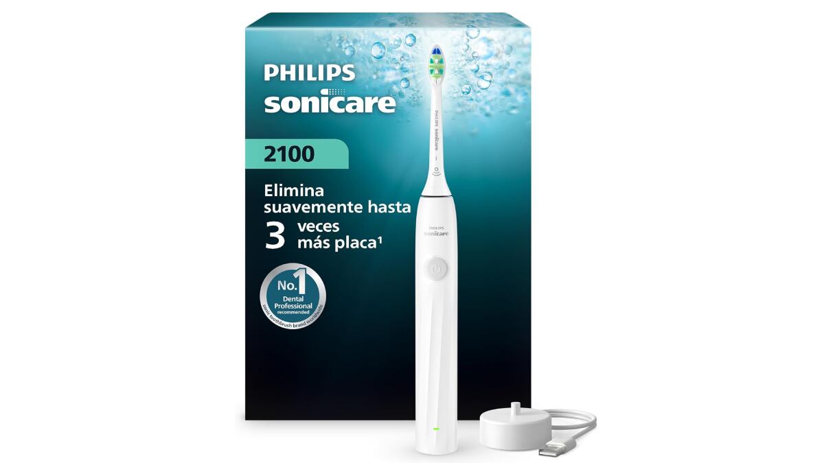 Cepillo de dientes eléctrico Philips Sonicare Serie 2100.