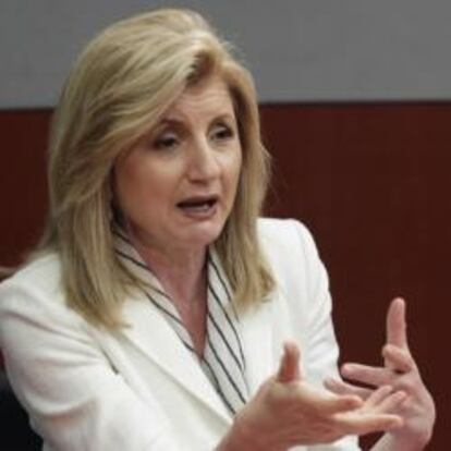 Arianna Huffington, presidenta de The Huffington Post Media Group