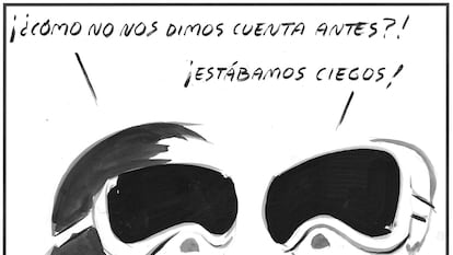 El Roto: la ceguera