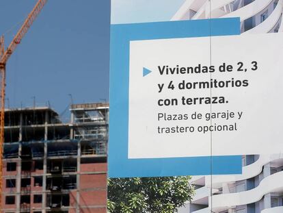 Una promoción de vivienda nueva en Valencia.