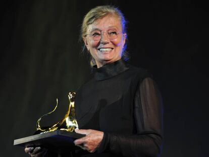 Margaret Menegoz, en el festival de cine de Locarno, en 2013.