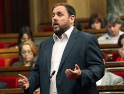 El presidente de Esquerra Repúblicana de Cataluña (ERC), Oriol Junqueras. EFE/Archivo