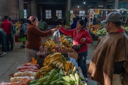 Mercado en Cauca, Colombia