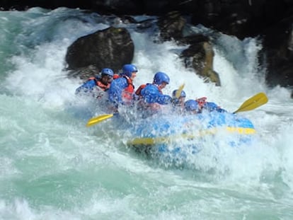 Rafting en el Trancura
