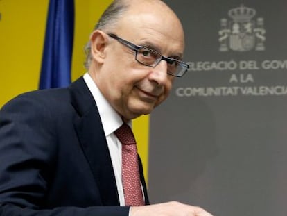 El ministro de Hacienda y Administraciones P&uacute;blicas, Crist&oacute;bal Montoro. EFE/Archivo