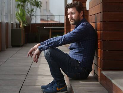 El director de cine Andrew Haigh, en un hotel en Madrid.