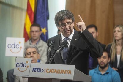 El president de la Generalitat, Carles Puigdemont.