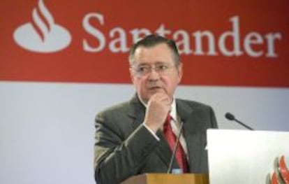 En la imagen, el consejero delegado del Banco Santander, Alfredo S&aacute;enz. EFE/Archivo