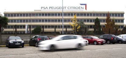 La f&aacute;brica de PSA Peugeot Citr&ouml;en de Vigo. 