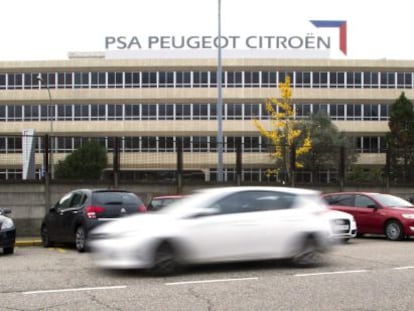 La f&aacute;brica de PSA Peugeot Citr&ouml;en de Vigo. 