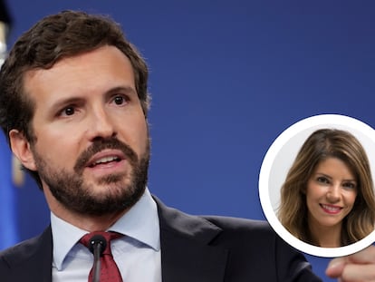 El líder de PP, Pablo Casado.