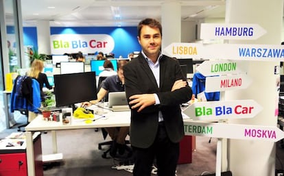 Frédéric Mazzella, fundador y presidente de la empresa BlaBlaCar.