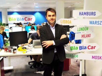 Frédéric Mazzella, fundador y presidente de la empresa BlaBlaCar.