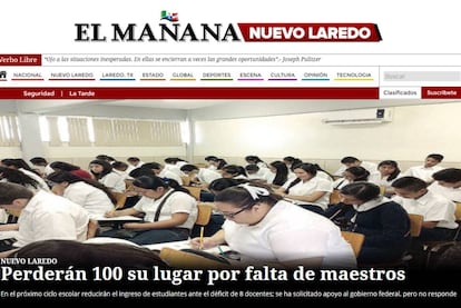 El diario de Tamaulipas.