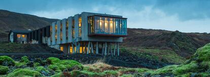 Hotel Ion Adventure, en Islandia, proyectado por el estudio Minarc.