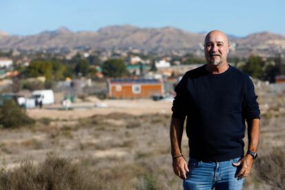 José Cremades, representante de la Asociación de Vecinos de la Cañada del Fenollar, en Alicante.