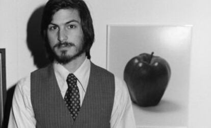 Steve Jobs, cofundador de Apple, en 1977.