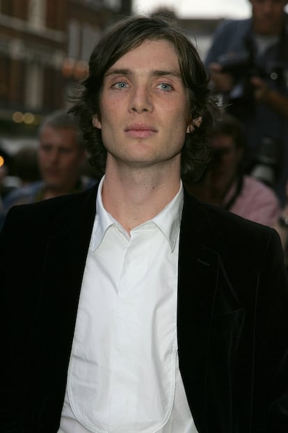 Cillian Murphy en la fiesta de  los premios Men of the Year organizados por la revista GQ en Londres en 2006.