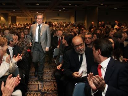 Iñaki Gabilondo, en el Club de Encuentro Manuel Broseta.